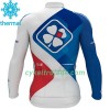 Cykeltrøje Vinter 2017 FDJ N001